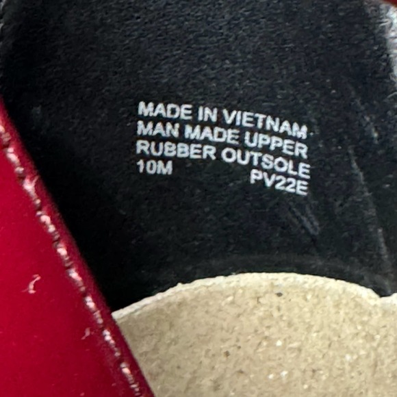 Michael Kors Burgundy Lawson Open Toe Leather Bootie NEW Size 10 - Picture 9 of 10